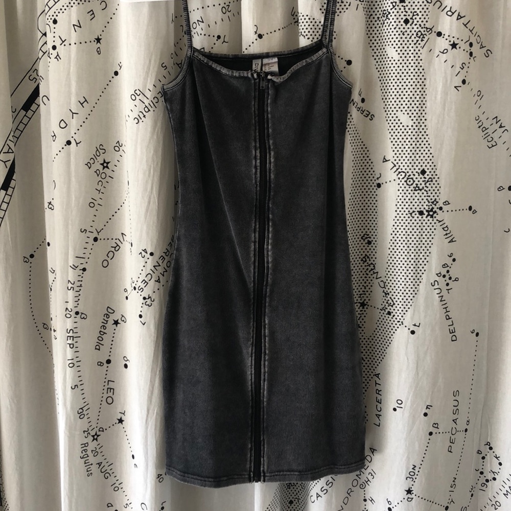 zip-up mini dress!!!!